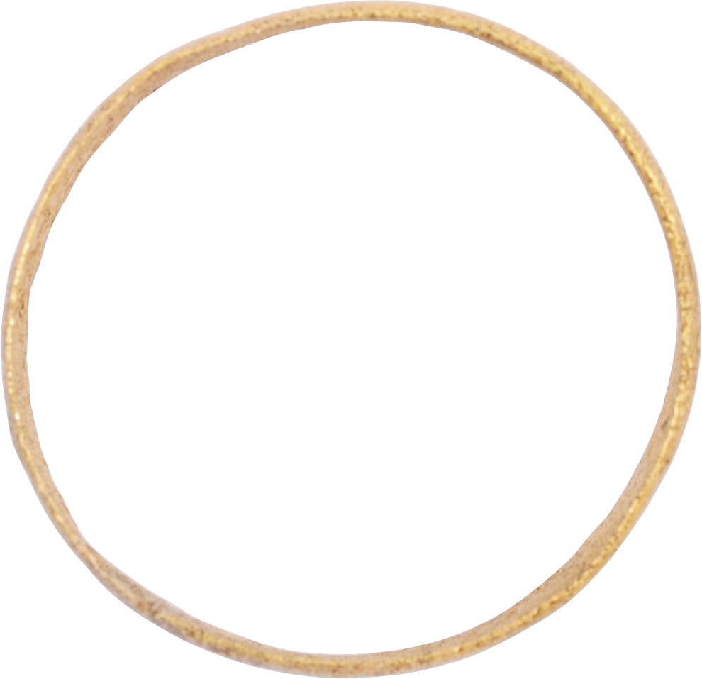 ANCIENT VIKING WEDDING RING C.850-1050 AD SZ 9 1/4 - 2