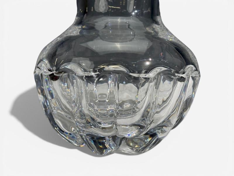 Olle Alberius, Table Lamp, Blown Glass, Chromed Metal, Sweden, 1970s - 7