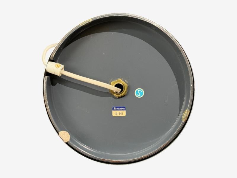 Bergboms, Table Lamps, Leather, Nickel Plated, Sweden, 1960s - 8