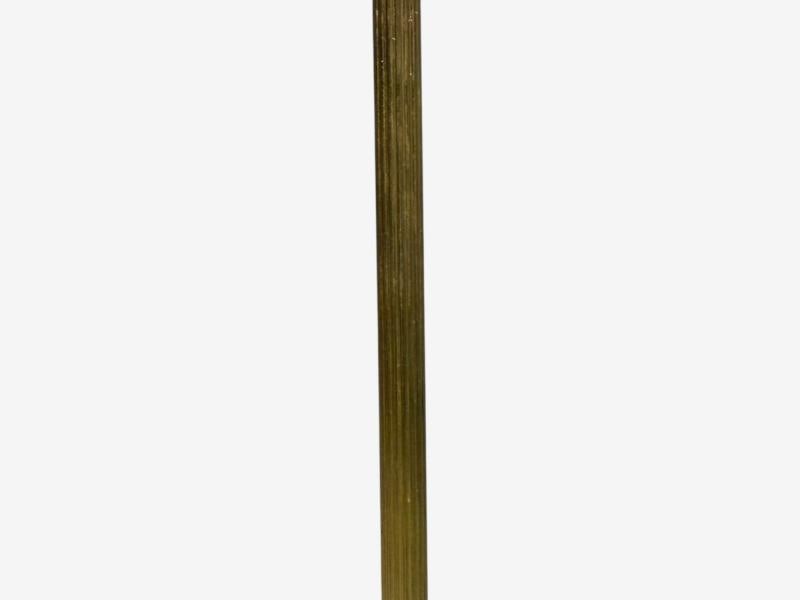Armaturhantverk Göteborg, Articulating Floor Lamp, Brass, Fabric, Sweden, 1960s - 9