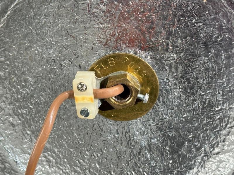 Falkenbergs Belysning, Floor Lamp, Leather, Glass, Sweden, 1960s - 10