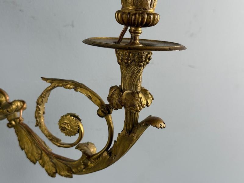 Henry Dasson Attr., Louis XVI, Wall Sconces, Bronze, France, 1860s - 11