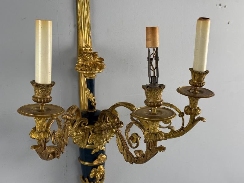 Henry Dasson Attr., Louis XVI, Wall Sconces, Bronze, France, 1860s - 5