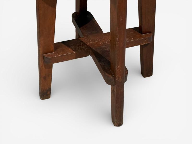 Pierre Jeanneret, Stools, Cane, Teak, Chandigarh, India c. 1960s - 11