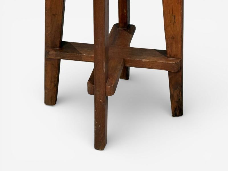 Pierre Jeanneret, Stools, Cane, Teak, Chandigarh, India c. 1960s - 12