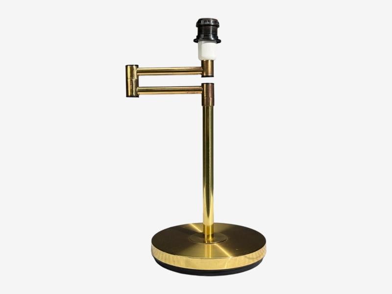 Fagerhults, Articulating Desk Lamp, Brass, Sweden, 1960s - 6