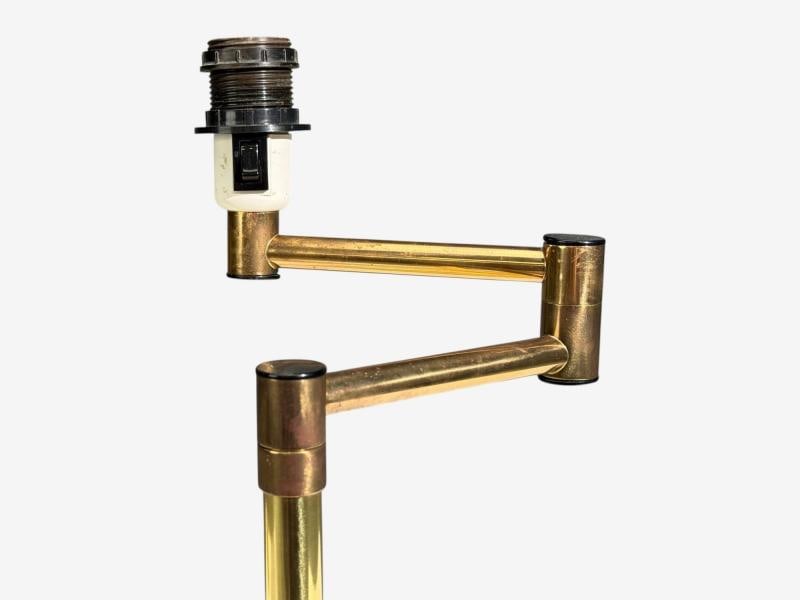 Fagerhults, Articulating Desk Lamp, Brass, Sweden, 1960s - 8