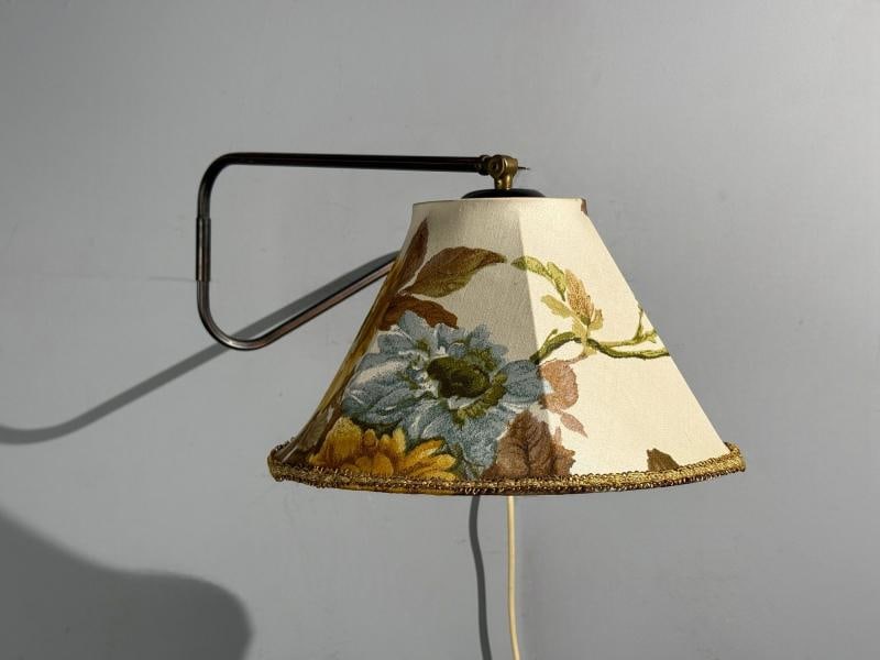 Swedish Modern, Adjustable Wall Light, Copper, Sweden, 1970s - 3