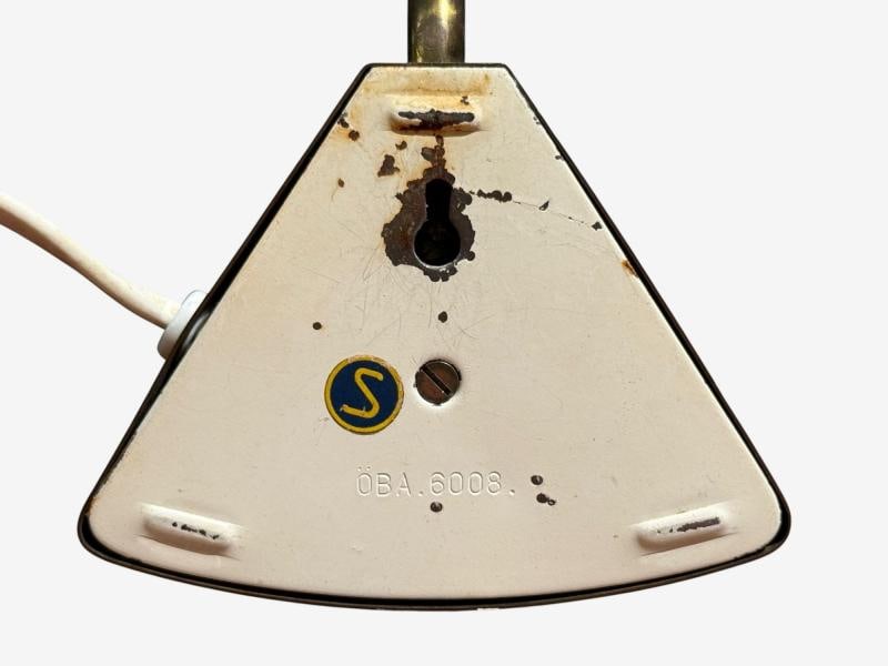 OBA, Swedish Modern, Desk Lamp, Brass, Metal,Sweden, 1950s - 9