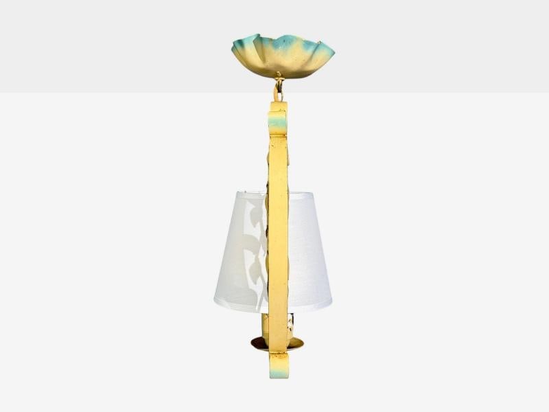 Swedish Modern, Pendant Light, Painted Metal, Sweden, 1950s - 7