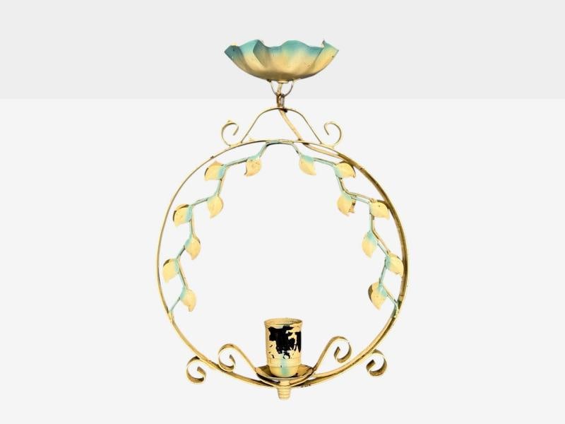 Swedish Modern, Pendant Light, Painted Metal, Sweden, 1950s - 9