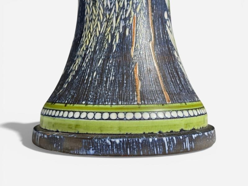 Alingsås Keramik, Large Table Lamp, Stoneware, Sweden, 1960s - 11