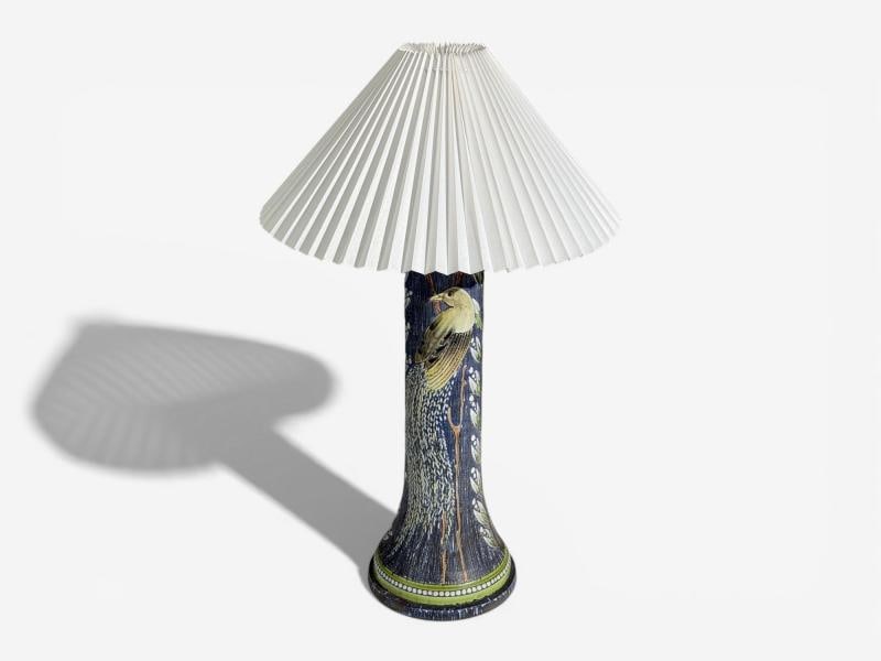 Alingsås Keramik, Large Table Lamp, Stoneware, Sweden, 1960s - 6