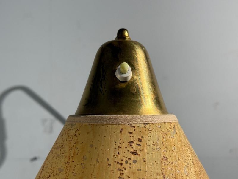 Danish Modern, Articulating Wall Light, Brass, Denmark, 1960s - 7