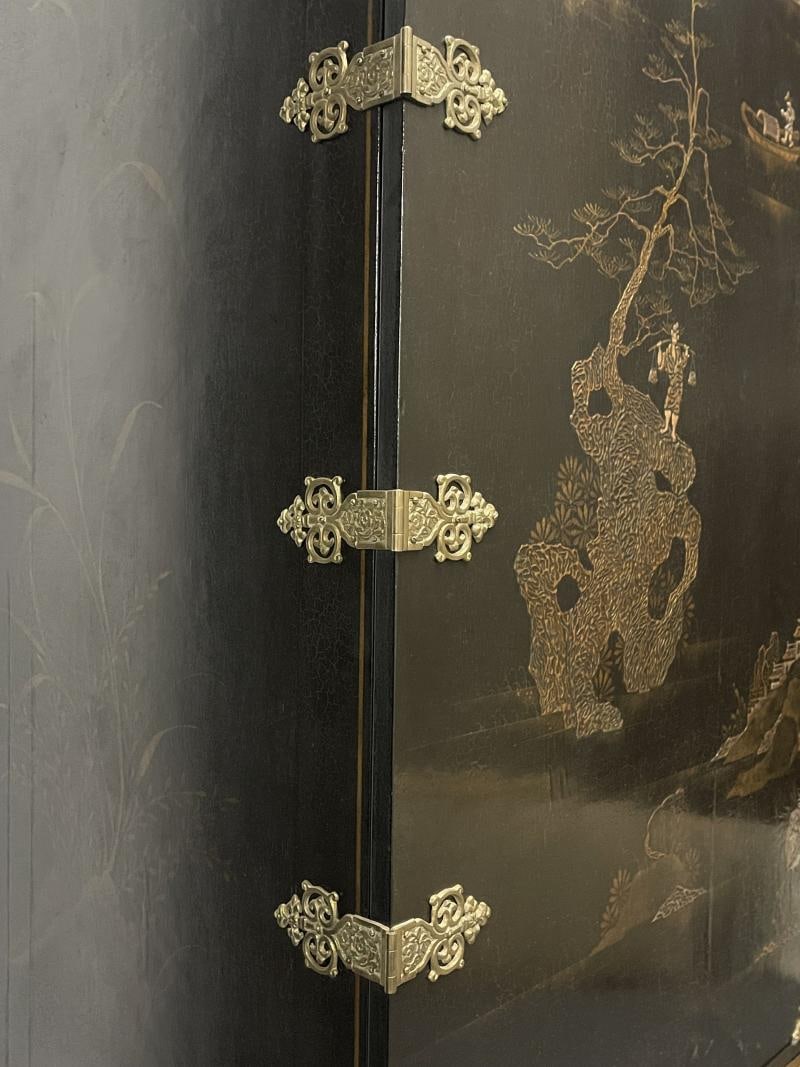 Pair of Chinese Griswold Cabinets, Armoire's, Dessin Fournir, Chinoiserie - 8