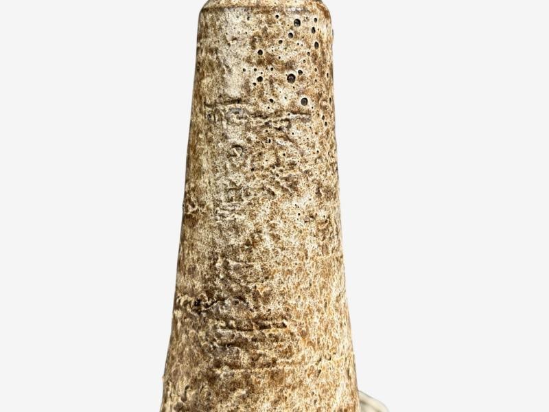 Fridtjof Sejersen, Table Lamp, Brown Ceramic, Denmark, 1960s - 8