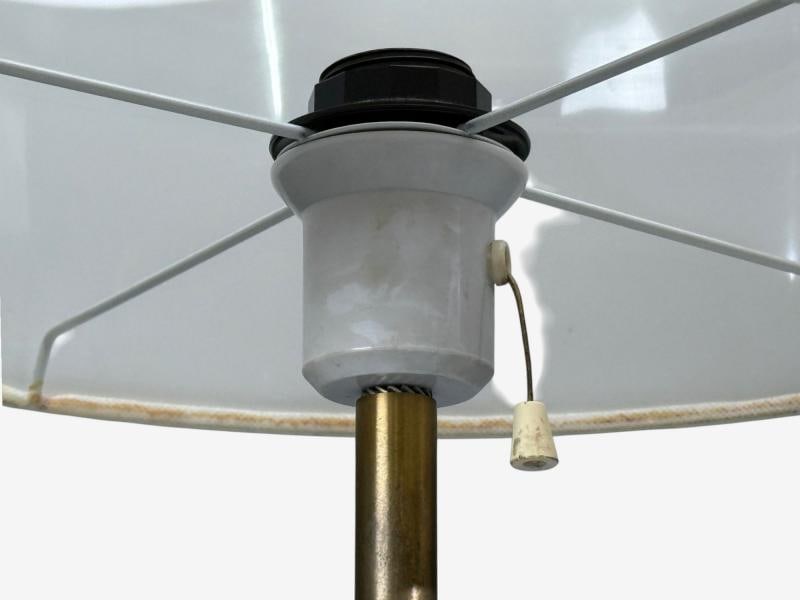 Luxus Vittsjö, Floor Lamps, Patinated Brass, Sweden, 1960s - 10