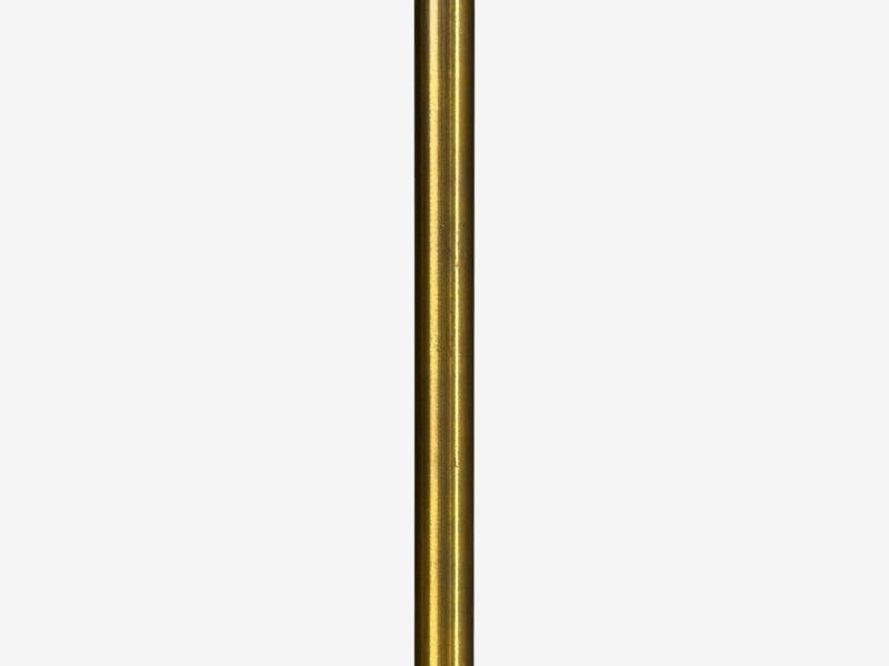 Luxus Vittsjö, Floor Lamps, Patinated Brass, Sweden, 1960s - 11