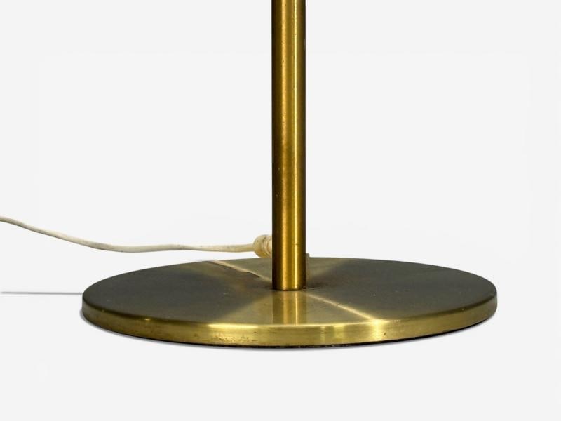 Luxus Vittsjö, Floor Lamps, Patinated Brass, Sweden, 1960s - 9