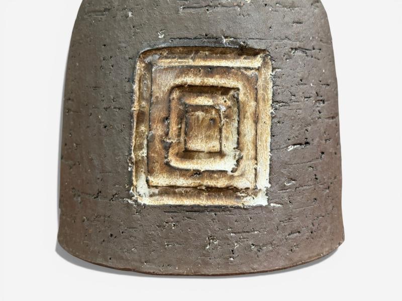 Fridtjof Sejersen, Table Lamp, Brown Ceramic, Denmark, 1960s - 9