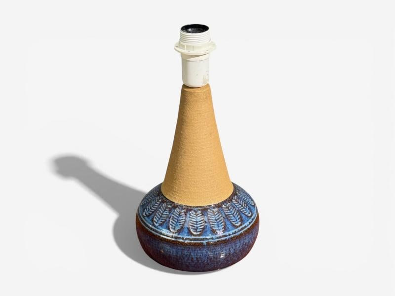 Einar Johansen, Table Lamp, Stoneware, Denmark, 1960s - 4