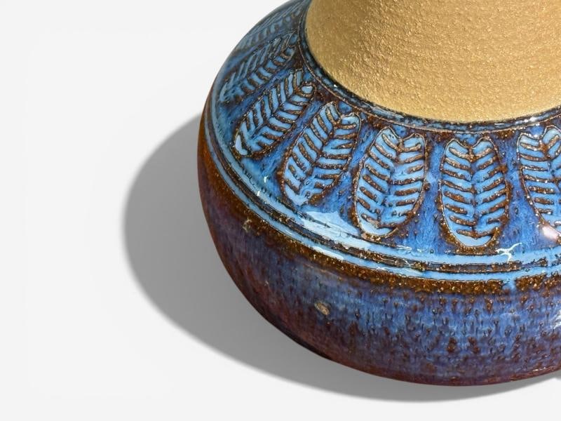 Einar Johansen, Table Lamp, Stoneware, Denmark, 1960s - 6