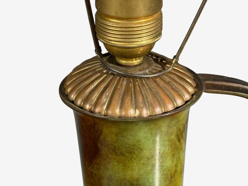 GAB, Table Lamp, Patianted Bronze, Sweden, 1940s - 6