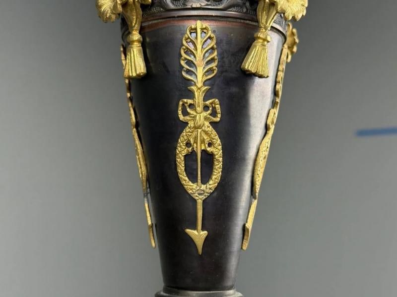 Federal Style, Chandelier, Bronze, Ebony, Europe, 1960s - 10