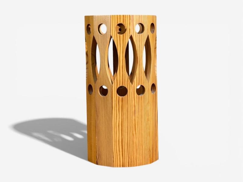 L.O. Nilsson, Swedish Modern, Table Lamp, Pine, Sweden, 1930s - 2