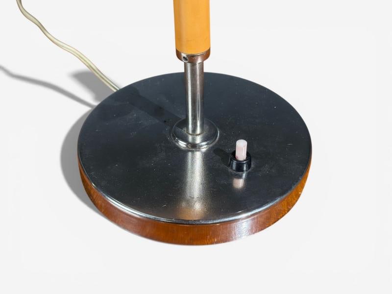 Swedish Art Deco, Table Lamp, Chrome, Plastic, Sweden, 1930s - 8