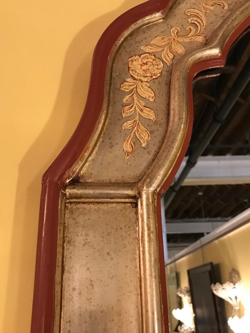 Fine Silver Gilt with Oriental Decoration La Barge Chinoiserie Mirror - 9