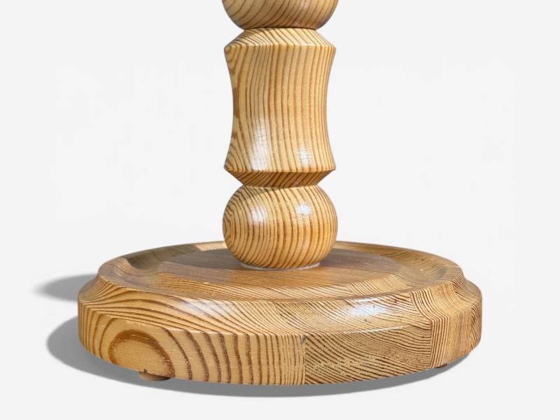 Hans-Agne Jakobsson, Table Lamp, Pine, Sweden, 1970s - 9