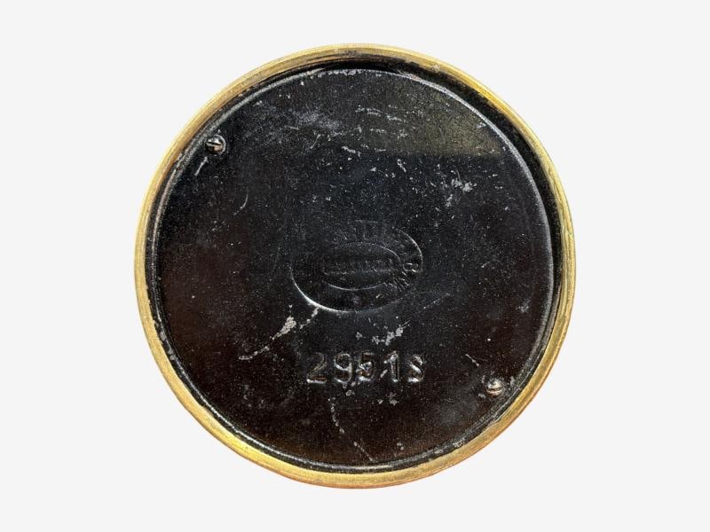 Karlskrona Lampfabrik, Table Lamp, Brass, Josef Frank Fabric, Sweden, 1940s - 10