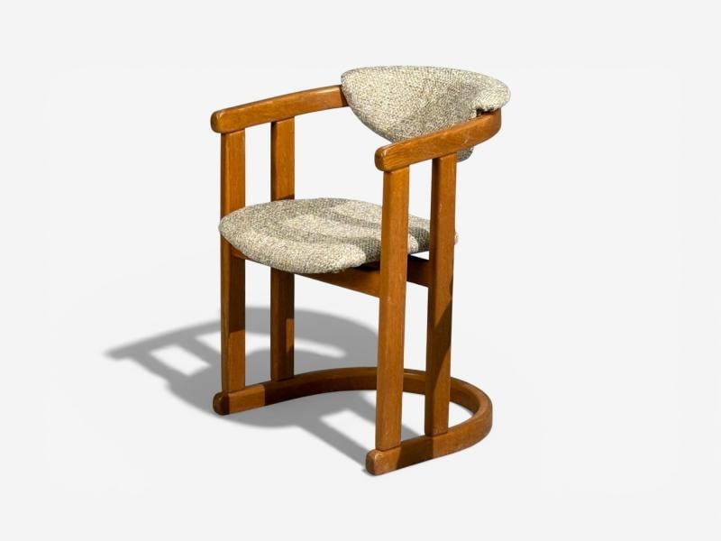 German Modern, Occasional Chairs, Tweed, Beech, Germany, 1960s - 5