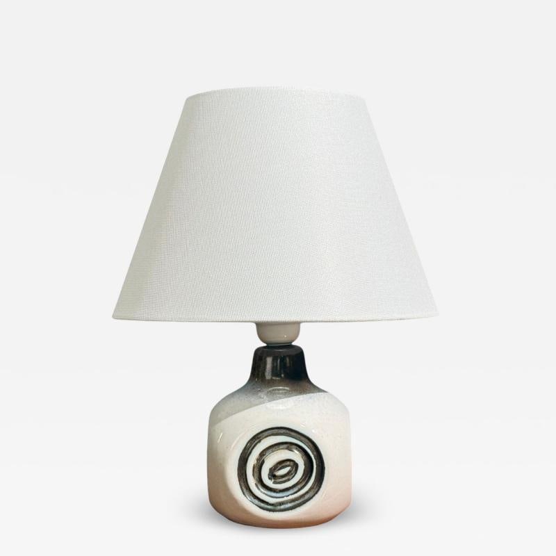 Bruno Karlsson, Table Lamp, White Glazed Ceramic, Sweden, 1960s (1 of 8)