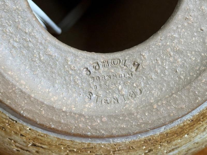 Svend Aage Jensen, Table Lamps, Beige Stoneware, Denmark, 1960s - 10