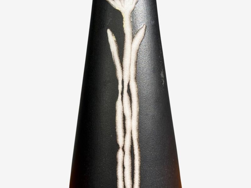 Søholm Stentoj, Table Lamp, Black Stoneware, Denmark, 1950s - 8