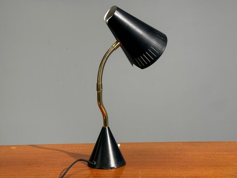 Falkenbergs Belysning, Table Lamps, Metal, Brass, Sweden, 1950s - 6