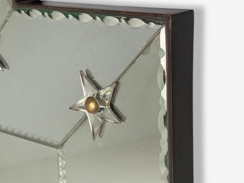 Art Deco Style, Antique and Beveled Glass, Venetian Wall Mirrors, 21st C. - 4