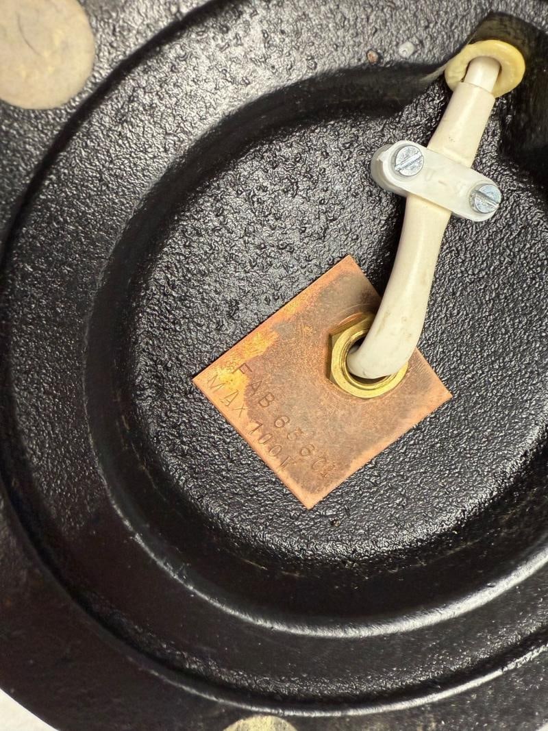 Falkenbergs Belysning, Floor Lamp, Brass, Rattan, Sweden, 1950s - 11