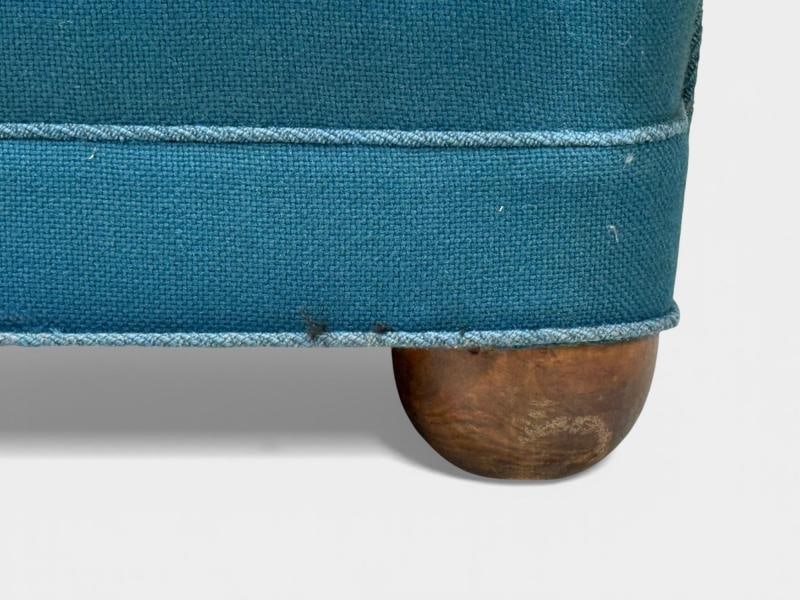 Danish Cabinetmaker, Lounge Chair, Beech, Wool, Denmark, 1930s - 10