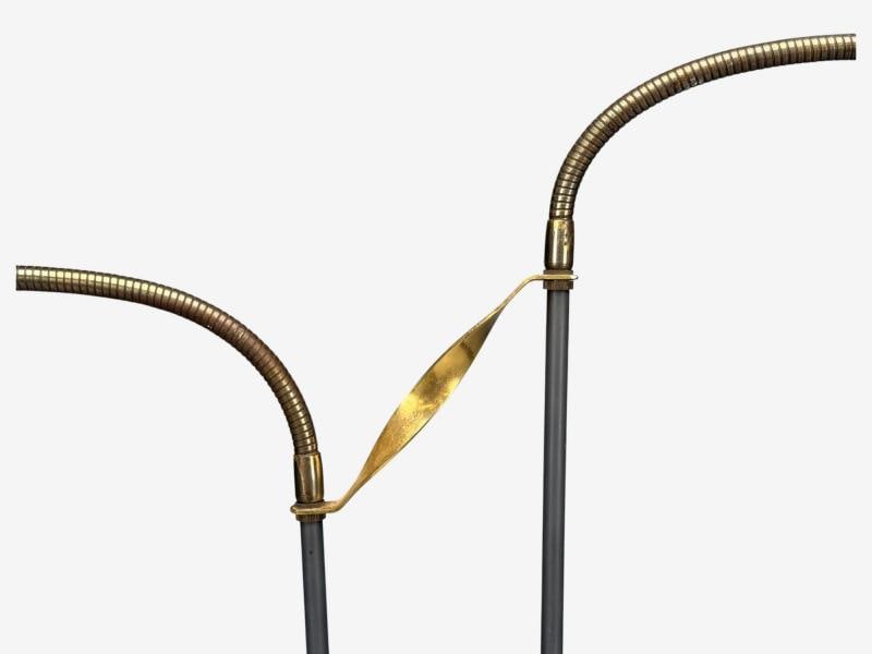 Swedish Modern, Lacquered Metal, Brass, Paper, Sweden, 1900s - 6