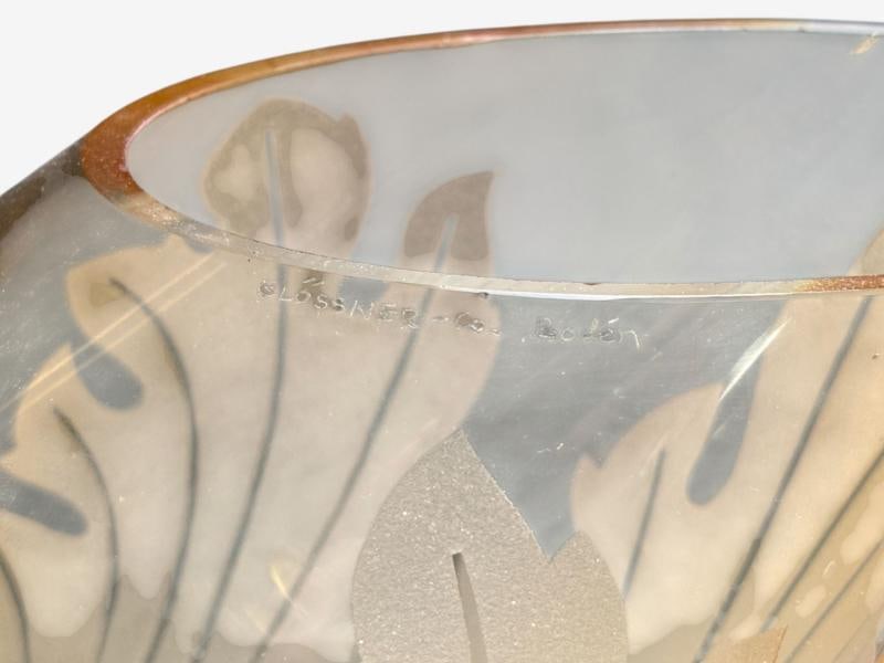 Carl Erik Bodén, Chandelier, Brass, Glass, Sweden, 1940s - 9