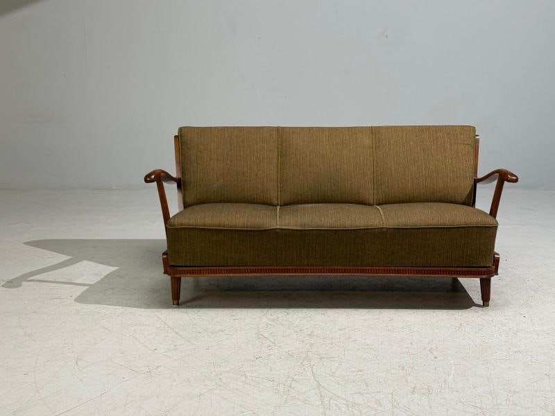 Svante Skogh, Sofa, Beech, Fabric, Sweden, 1940s - 11