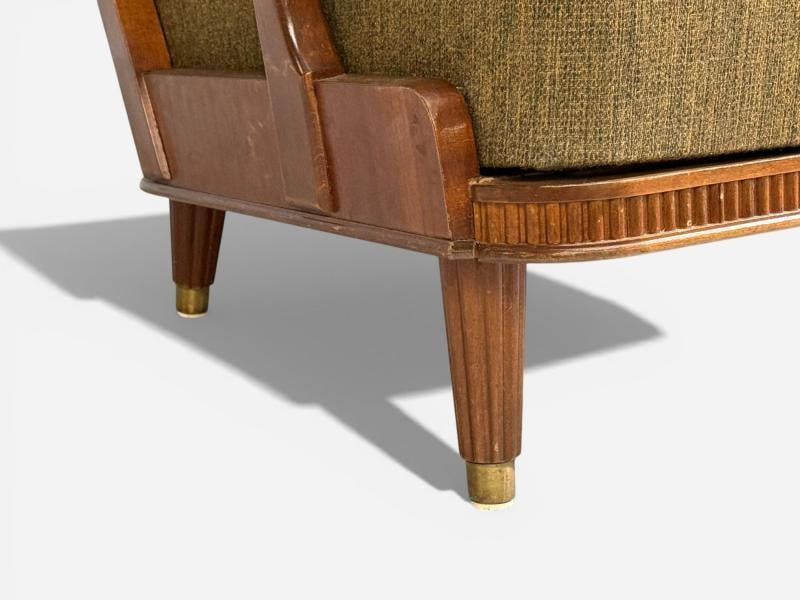 Svante Skogh, Sofa, Beech, Fabric, Sweden, 1940s - 5