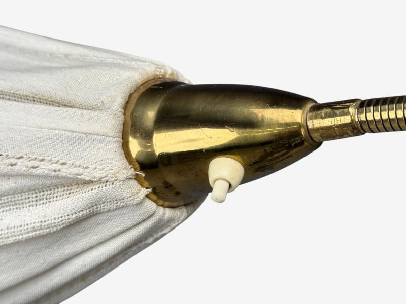 Eskilstuna Elektrofabrik, Floor Lamp, Laqcuered Metal, Brass, Sweden, 1960s - 6