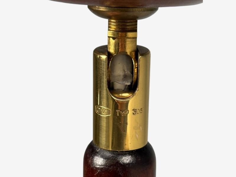 Markslöjd Attribution, Floor Lamp, Stained Wood, Fabric, Sweden, 1970s - 9