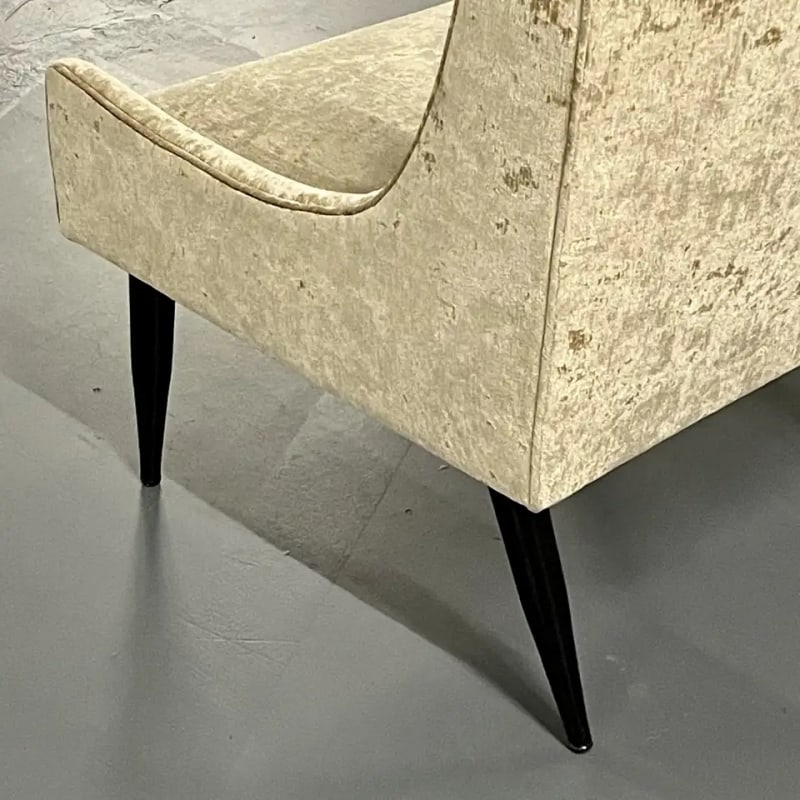 Pair of Mid-Century Modern Slipper/Lounge Chairs, Harvey Probber Style, American - 11