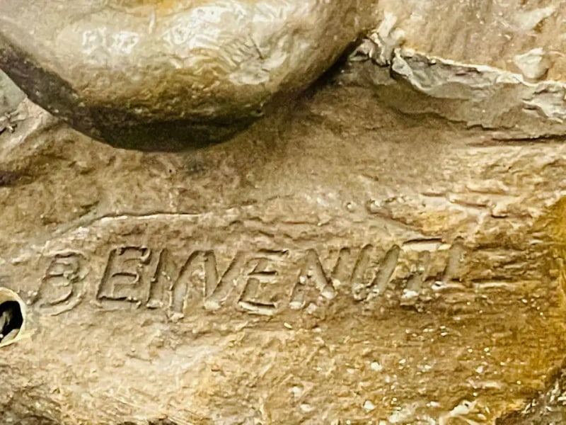 Signed Bronze Ballerina by Italian Sculptor Sergio Benvenuto, Italy, 1950s - 9