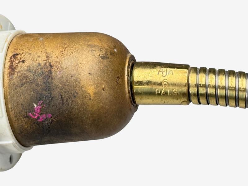 Möllers Armatur Eskilstuna, Floor Lamp, Lacquered Metal, Teak, Sweden, 1950s - 10